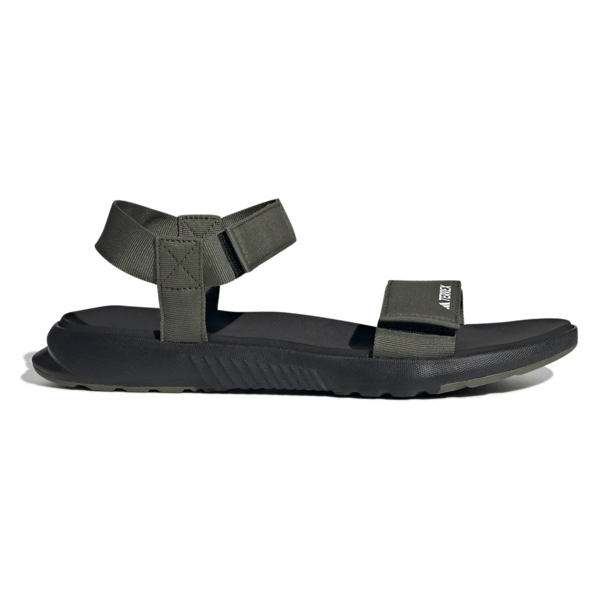adidas Terrex Hydroterra Light Sandals Core Black Olive Strata Cloud White