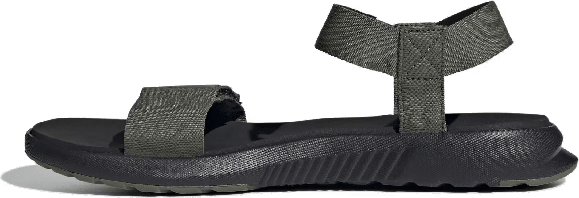 adidas Terrex Hydroterra Light Sandals Core Black Olive Strata Cloud White