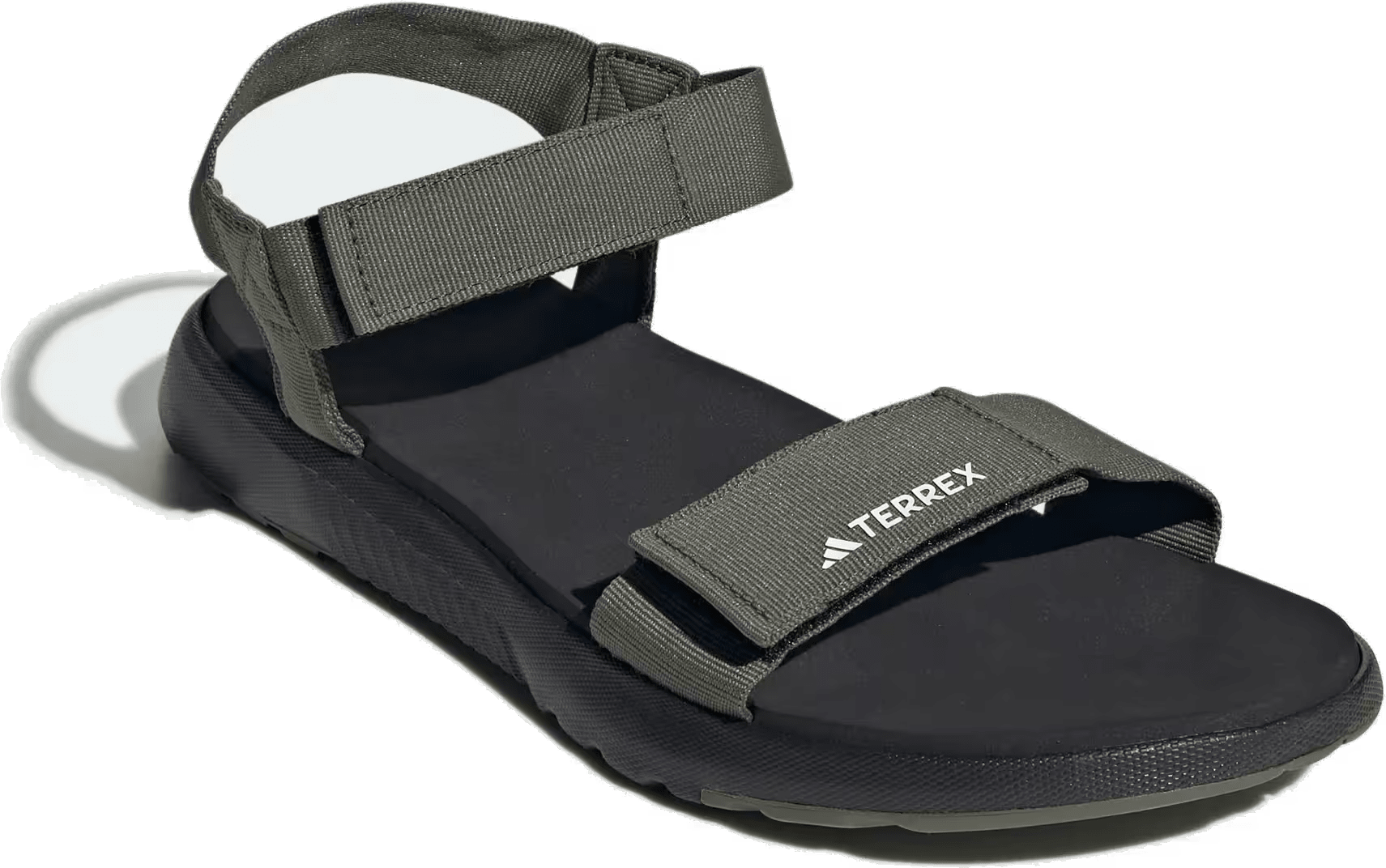 adidas Terrex Hydroterra Light Sandals Core Black Olive Strata Cloud White