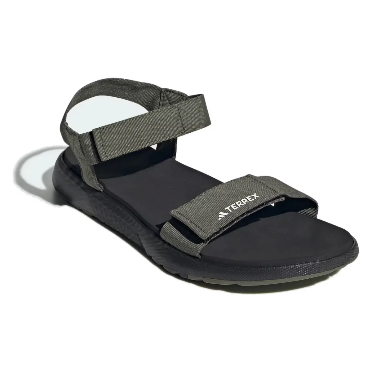 adidas Terrex Hydroterra Light Sandals Core Black Olive Strata Cloud White
