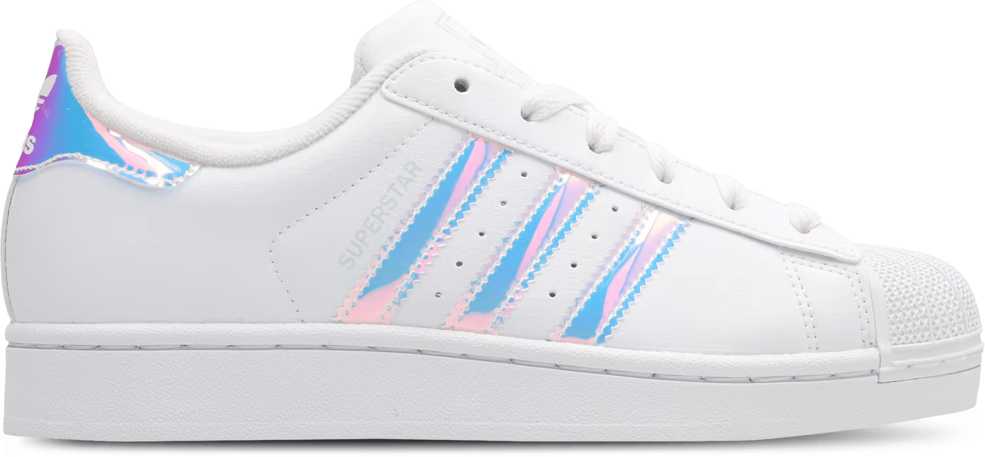 adidas Superstar II White Iridescent Stripes (GS)