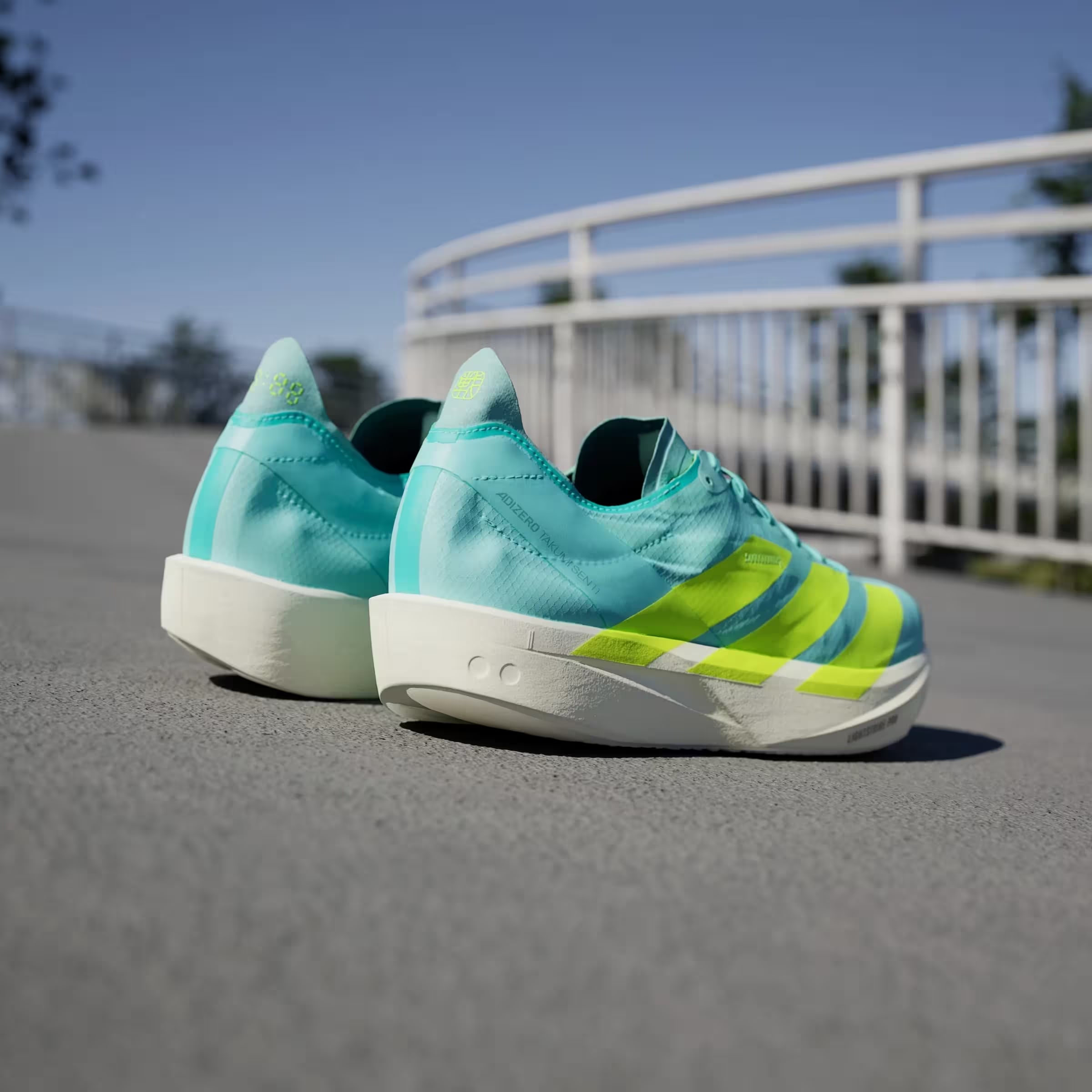 adidas Adizero Takumi Sen 11 Flash Aqua Zero Metalic Mint Ton