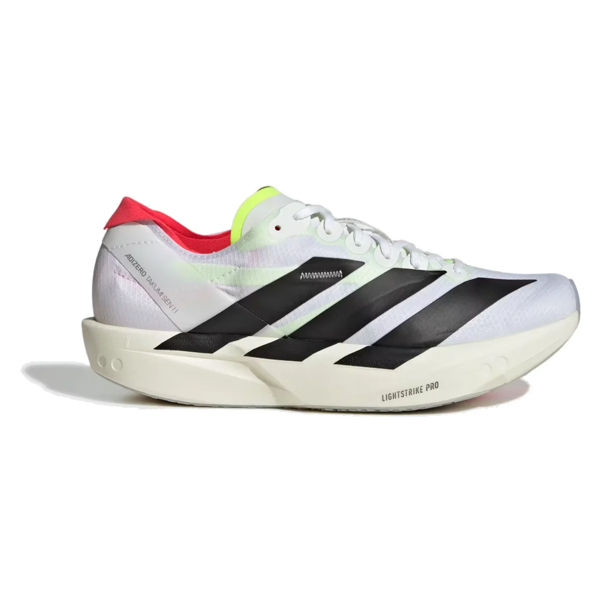 adidas Adizero Takumi Sen 10 Cloud White Core Black Lucid Red (Women's)