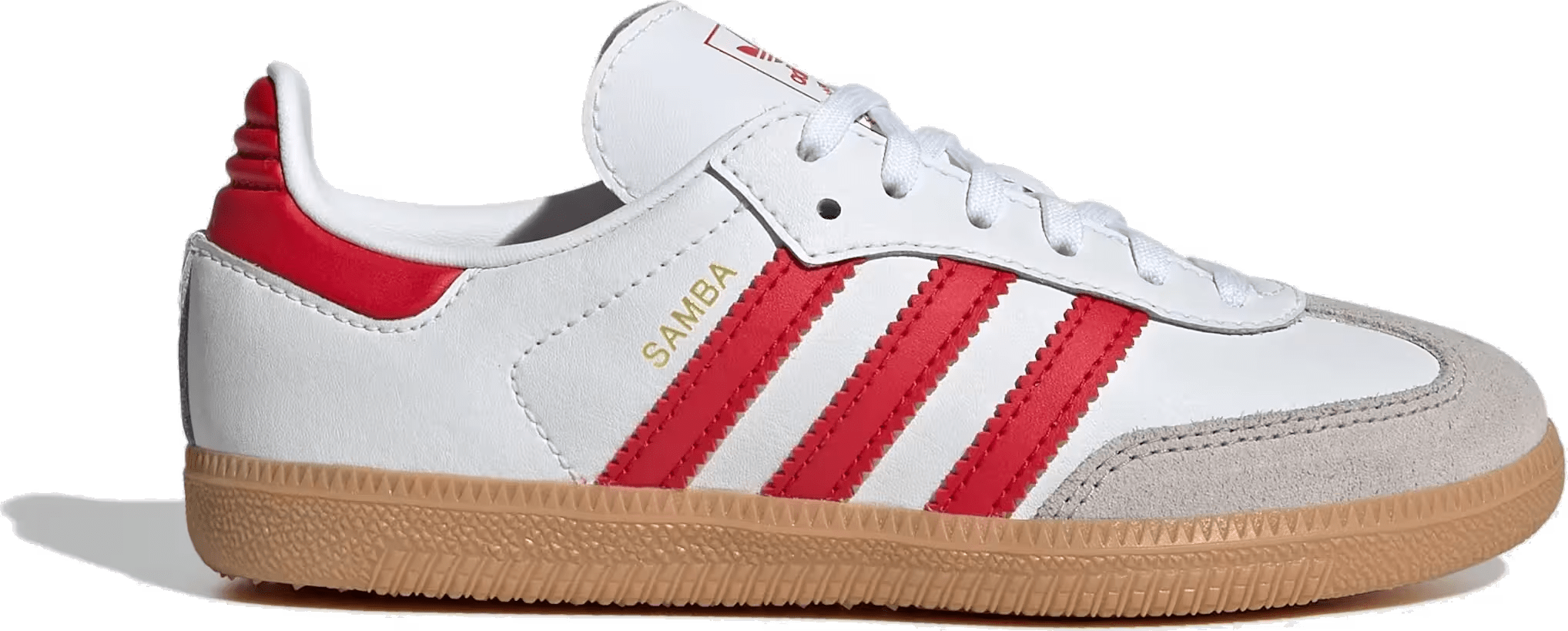 adidas Samba OG Cloud White Better Scarlet Gum (PS)