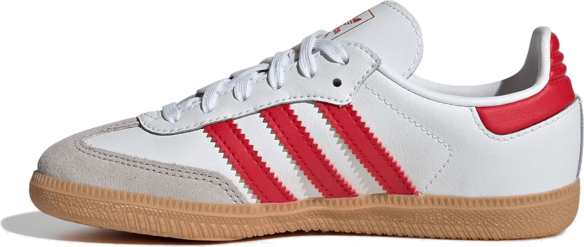 adidas Samba OG Cloud White Better Scarlet Gum (PS)