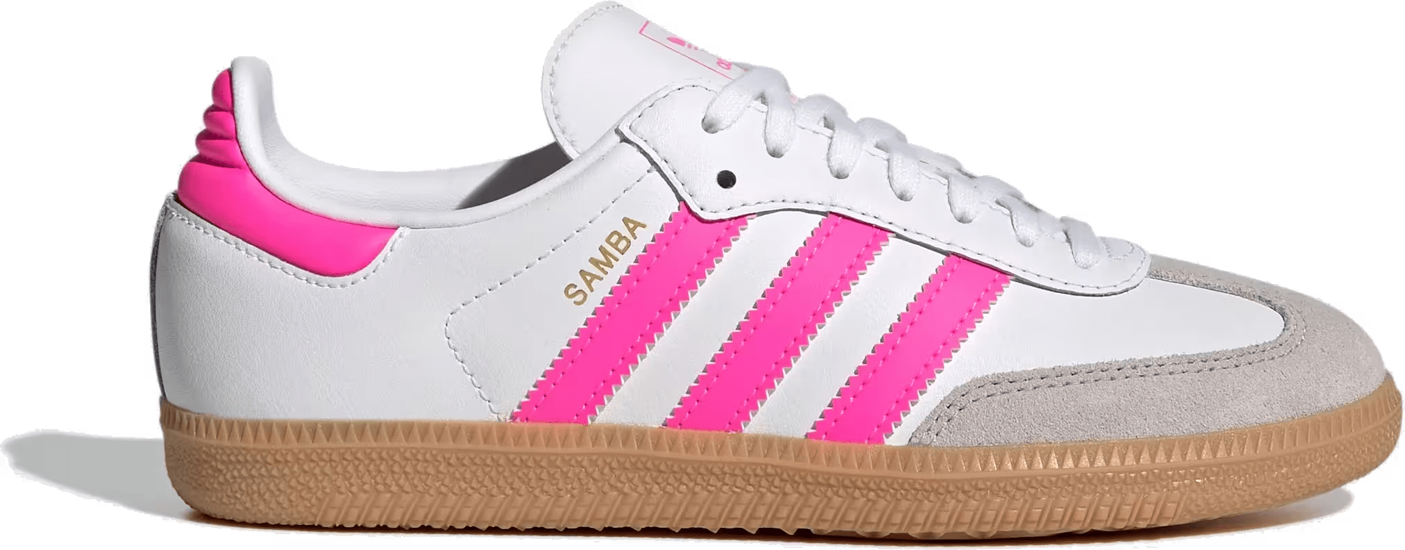 adidas Samba OG Cloud White Lucid Pink Gum (GS)