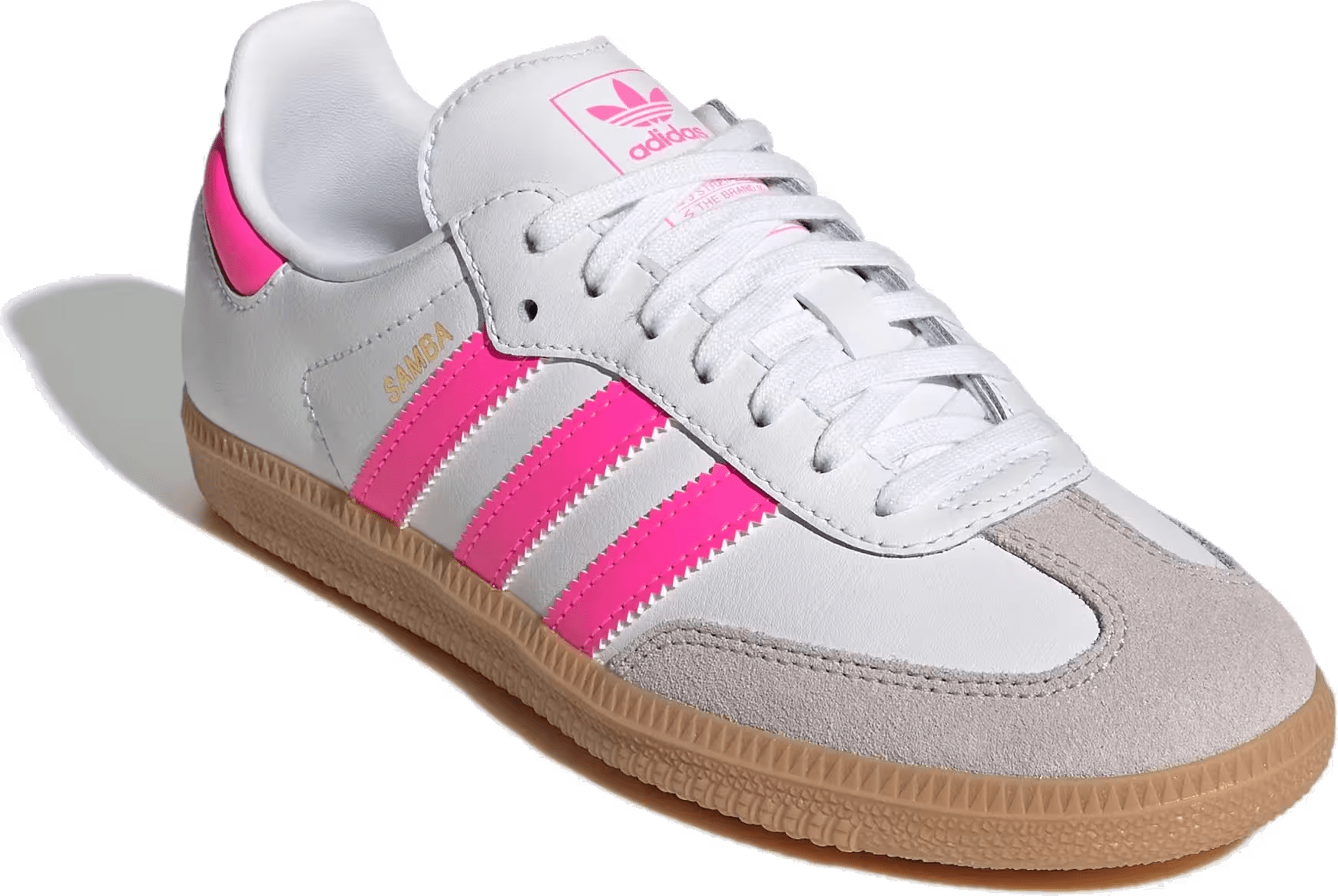 adidas Samba OG Cloud White Lucid Pink Gum (GS)