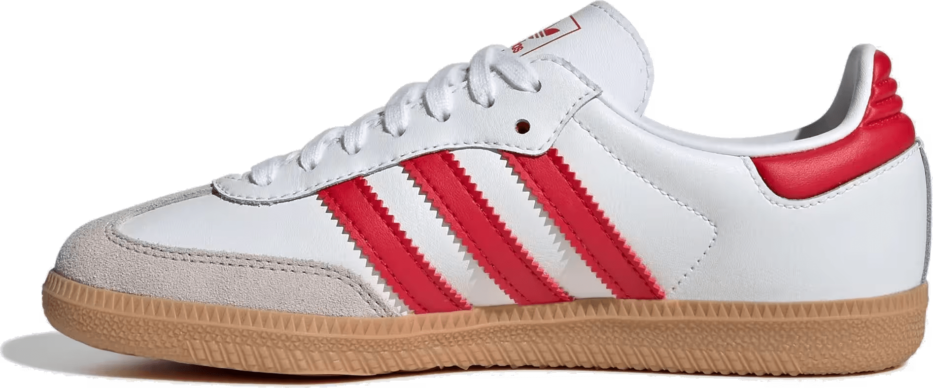 adidas Samba OG Cloud White Better Scarlet Gum (GS)
