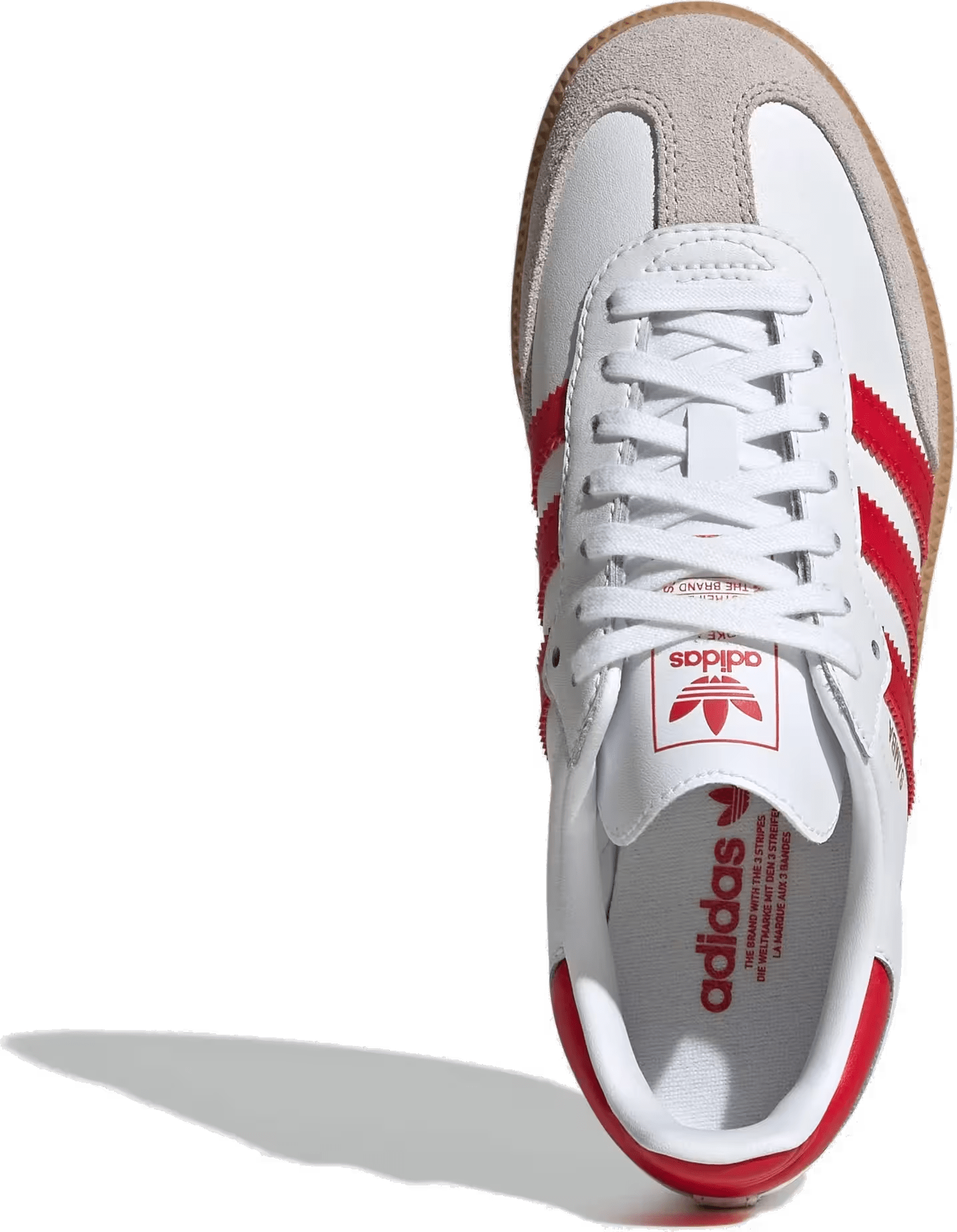 adidas Samba OG Cloud White Better Scarlet Gum (GS)