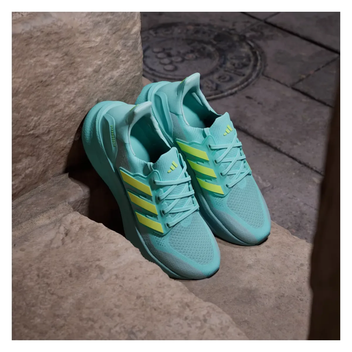 adidas Ultra Boost Flash Aqua Lucid Lemon Mint Ton