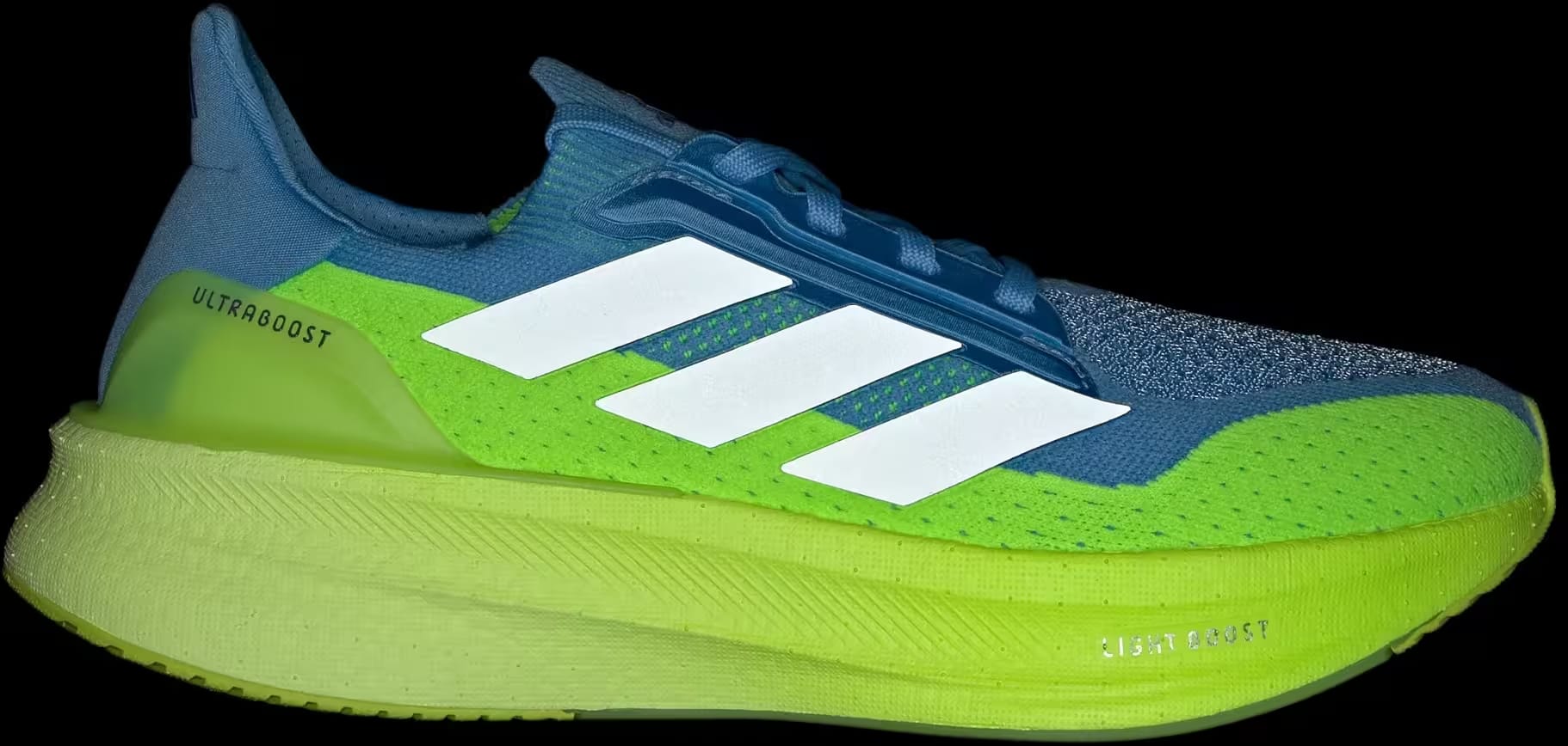 adidas Ultra Boost 5X Semi Blue Burst Lucid Lemon