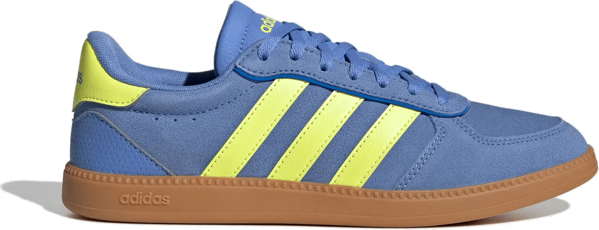 adidas Breaknet Sleek Blue Fusion Hi-Res Yellow Gum (Women's)