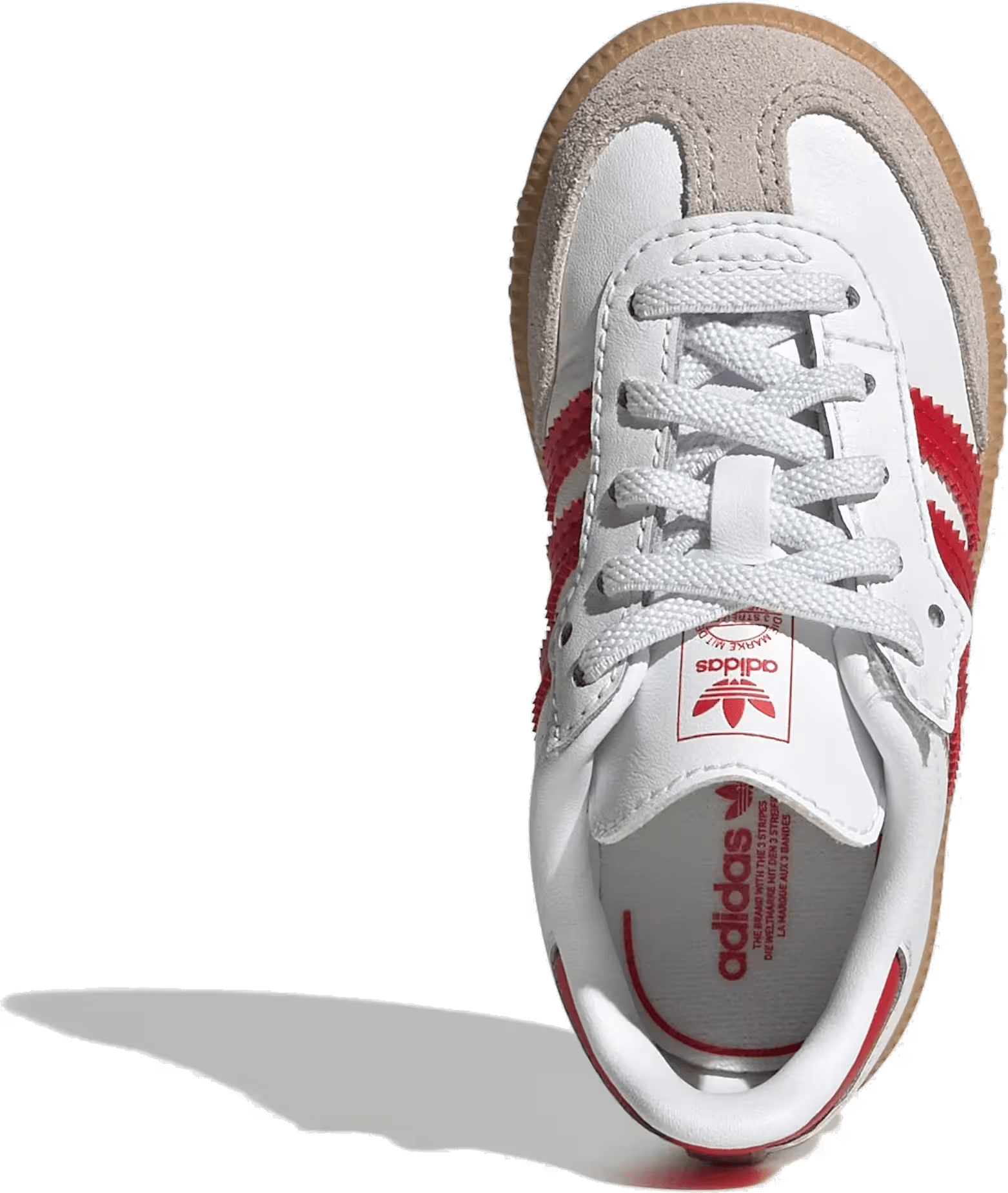 adidas Samba OG Comfort Closure Cloud White Better Scarlet Gum (TD)