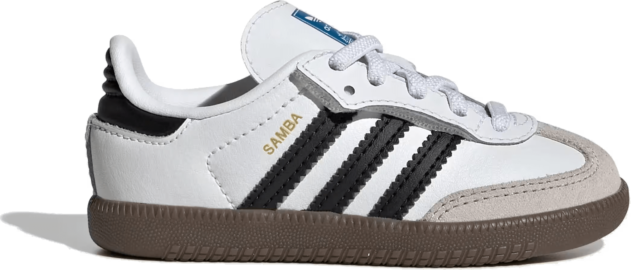 adidas Samba OG Comfort Closure Cloud White Core Black Gum (TD)