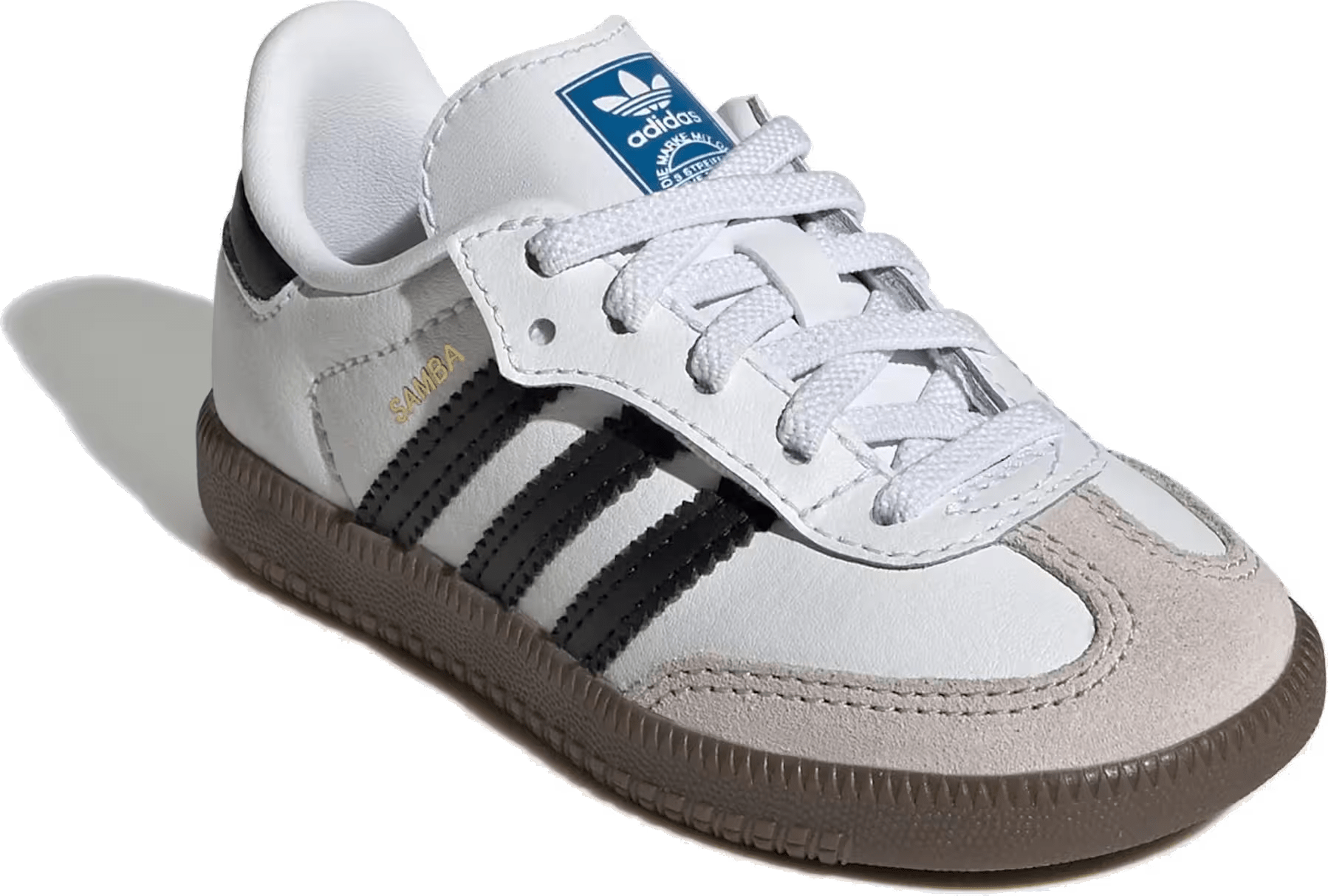 adidas Samba OG Comfort Closure Cloud White Core Black Gum (TD)