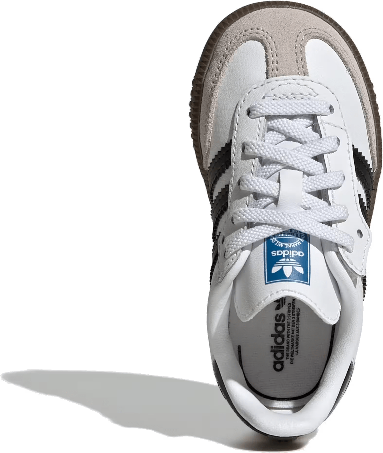 adidas Samba OG Comfort Closure Cloud White Core Black Gum (TD)