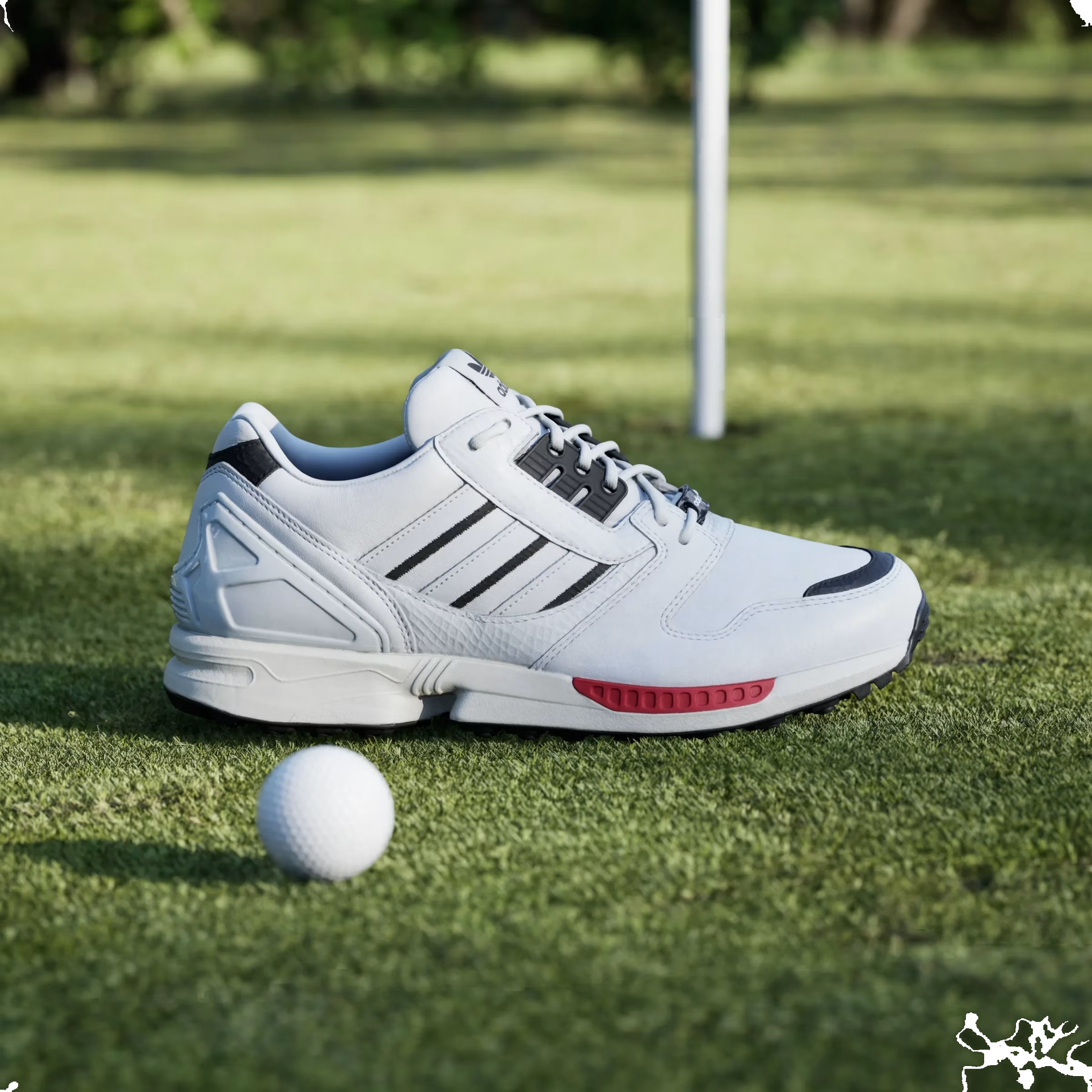 adidas ZX 8000 Spikeless Golf White Black Red
