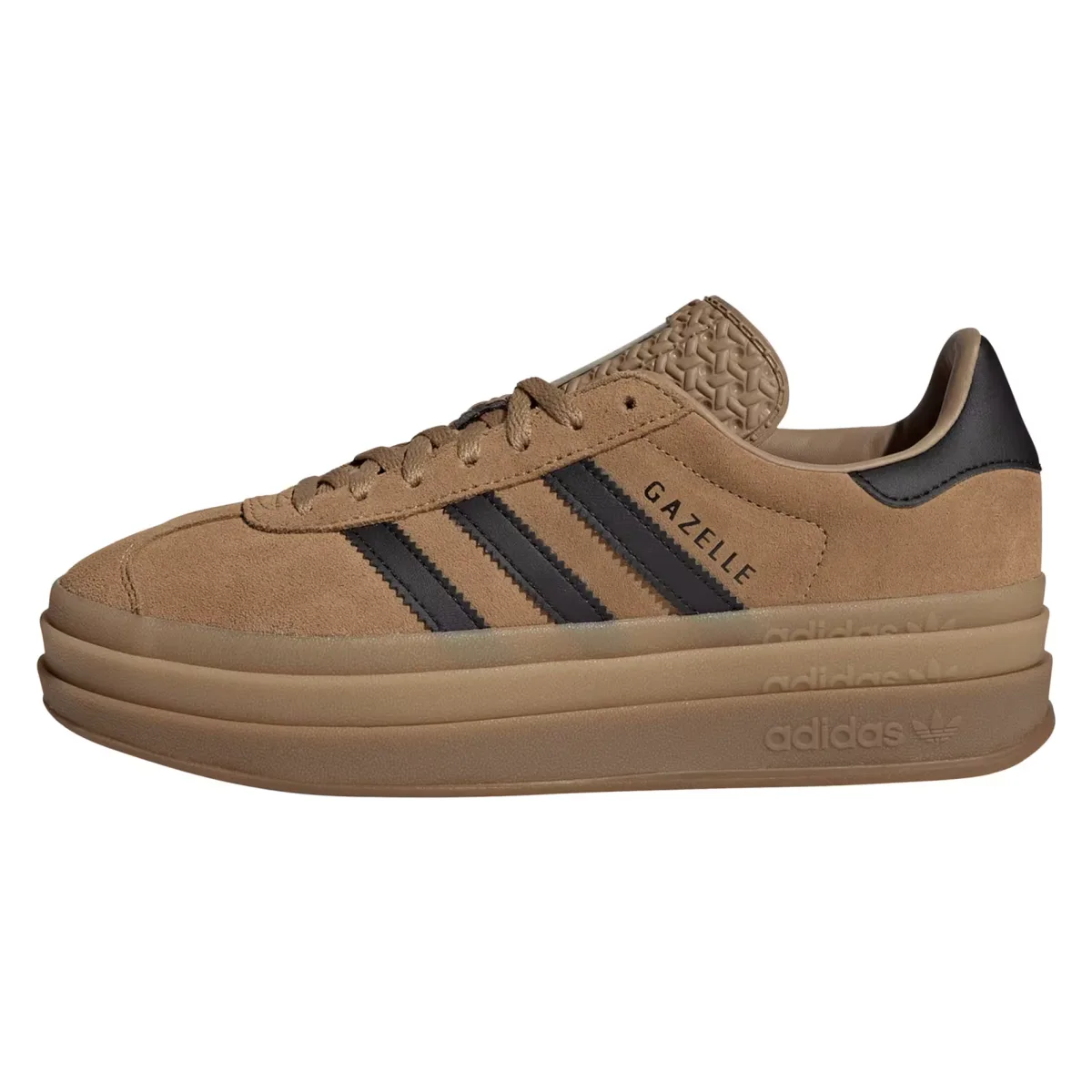 adidas Gazelle Bold Cardboard Black Gum (Women's)