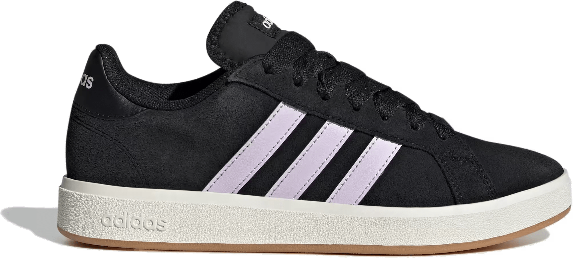 adidas Grand Court Base 00s Core Black Ice Lavender Off White (Women's)