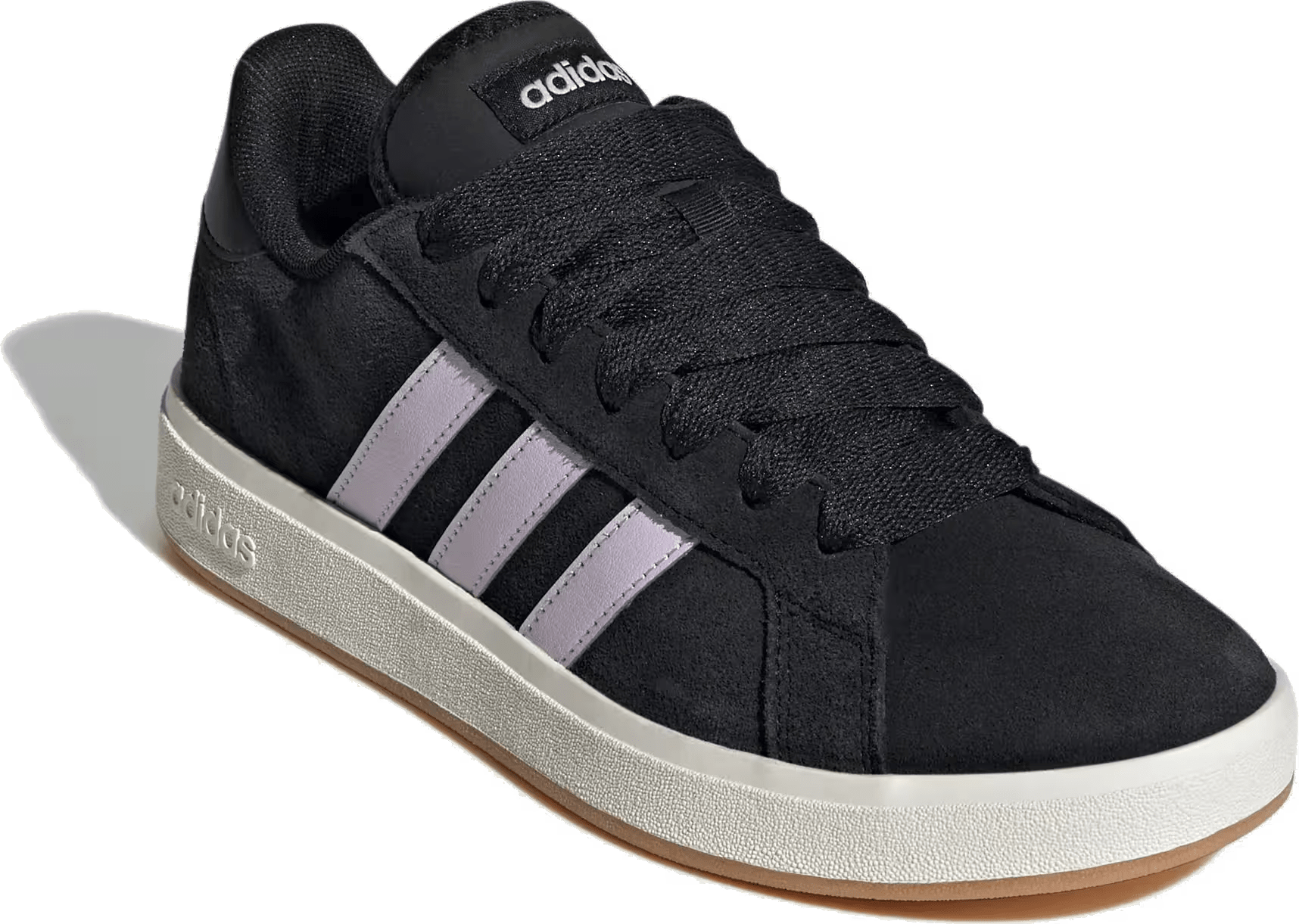 adidas Grand Court Base 00s Core Black Ice Lavender Off White (Women's)