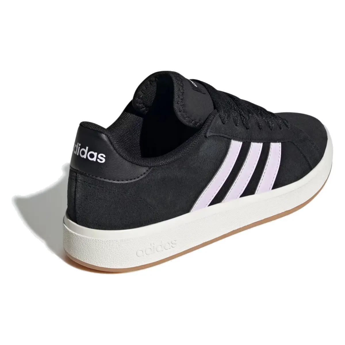 adidas Grand Court Base 00s Core Black Ice Lavender Off White (Women's)