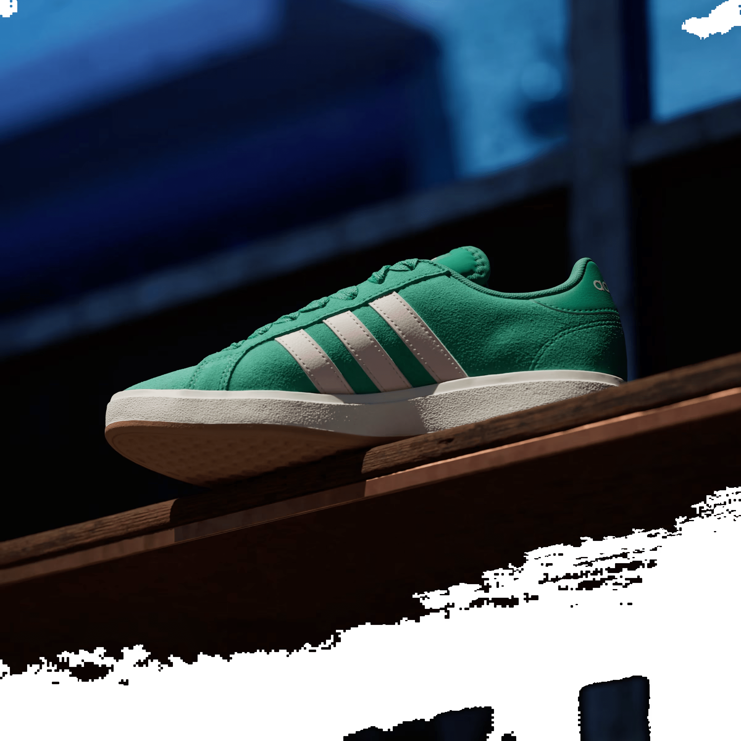 adidas Grand Court Base 00s Court Green Putty Mauve Off White (Women's)