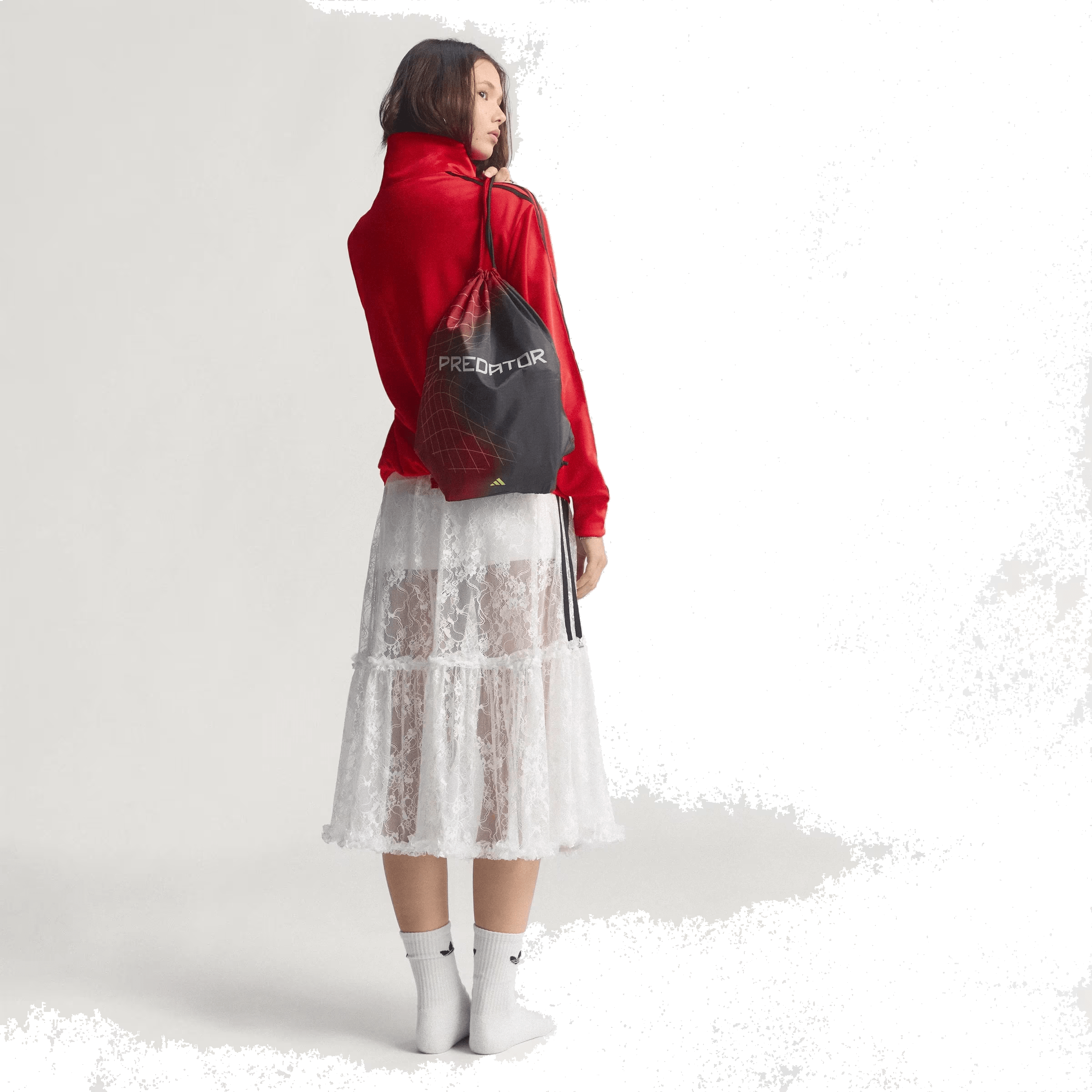 adidas Predator Precision Street Black Silver Vivid Red Made in Germany