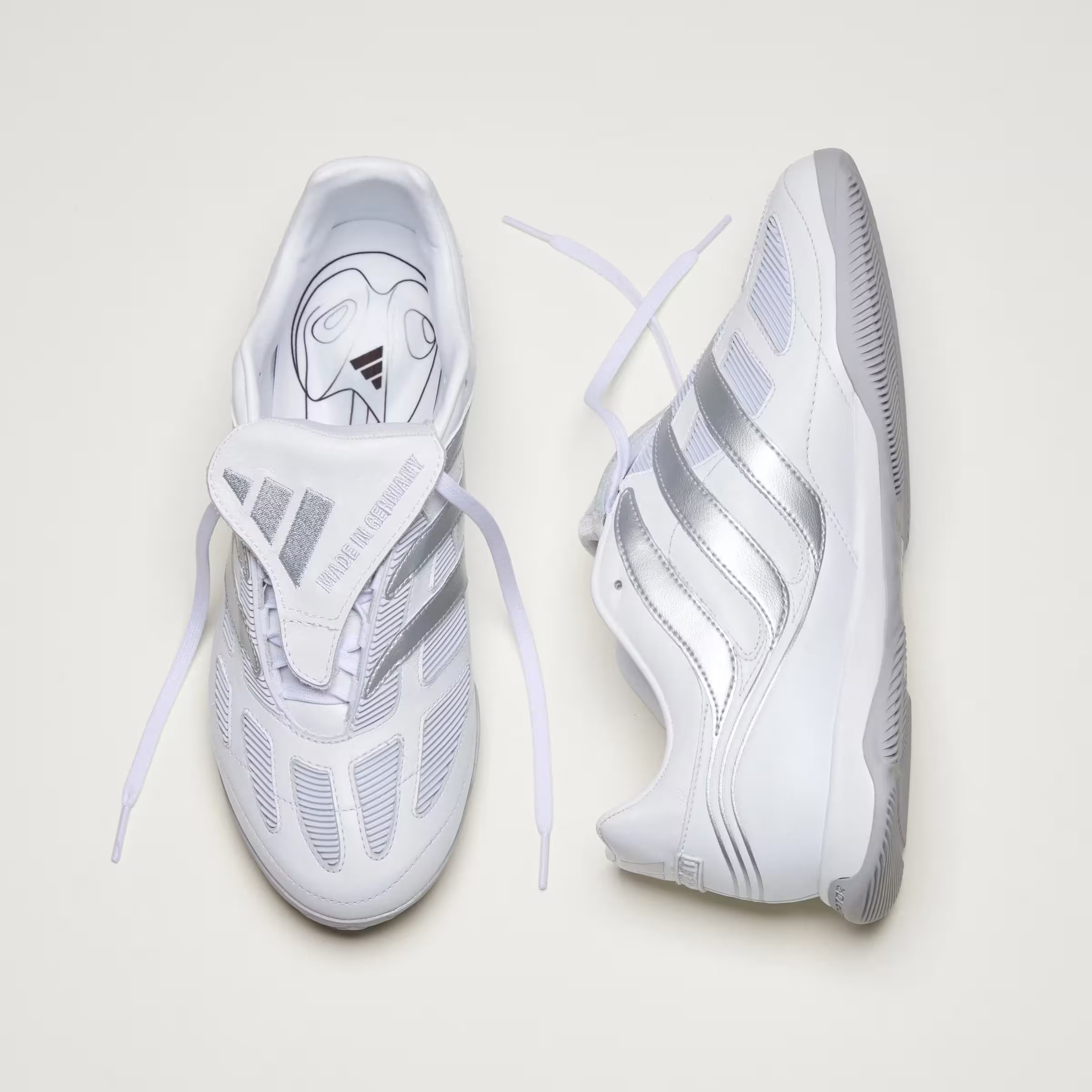 adidas Predator Precision Street White Silver Metallic