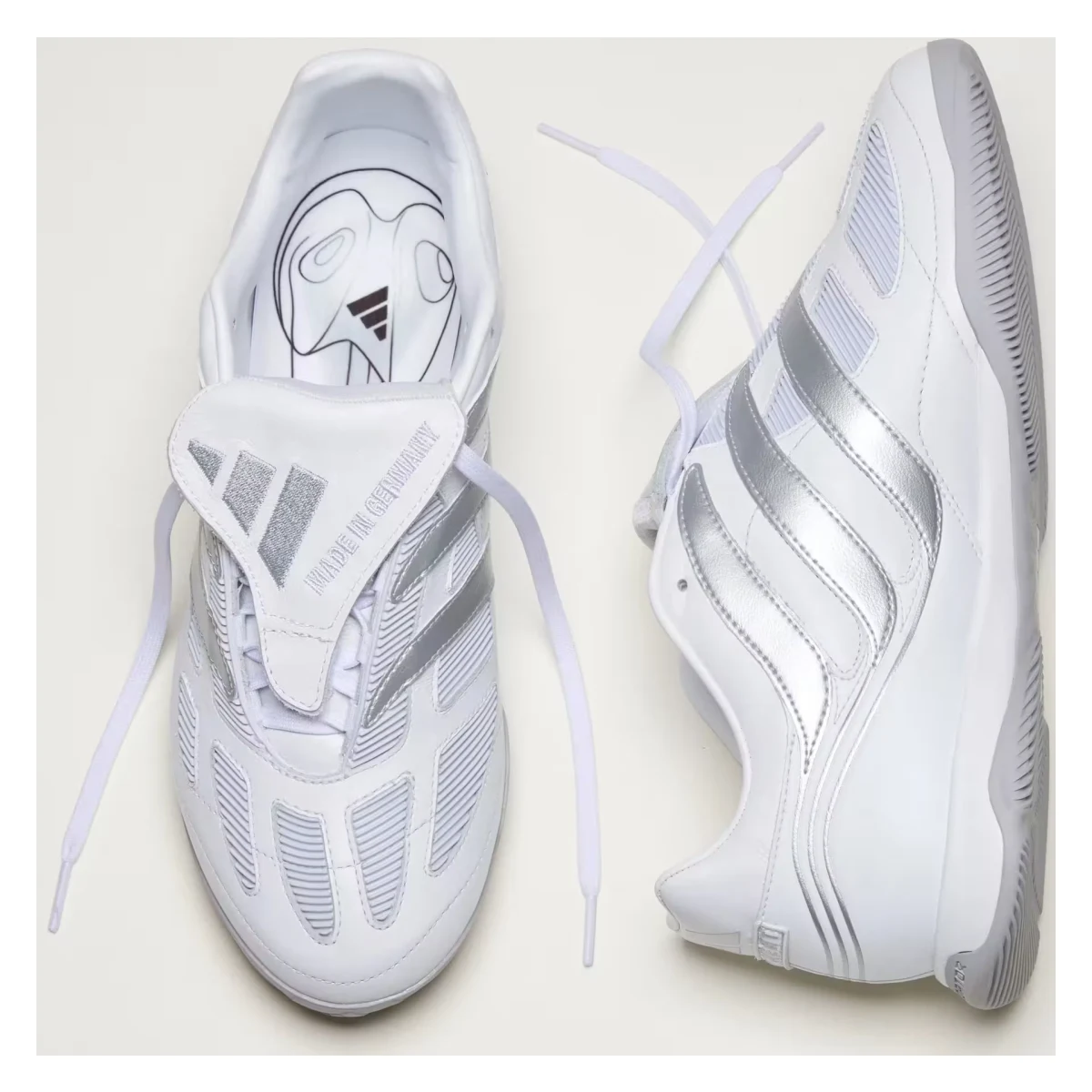 adidas Predator Precision Street White Silver Metallic