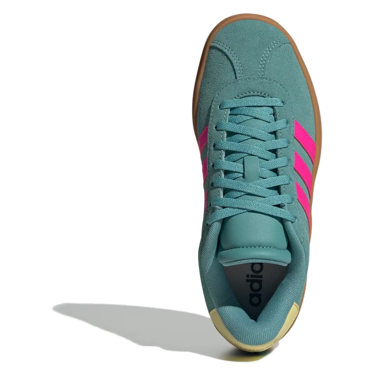 adidas VL Court Bold Powder Teal Shock Pink Powder Yellow (GS)