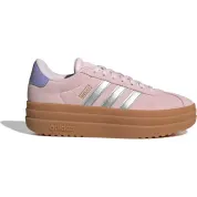 adidas VL Court Bold Clear Pink Silver Metallic Gold Metallic (GS)