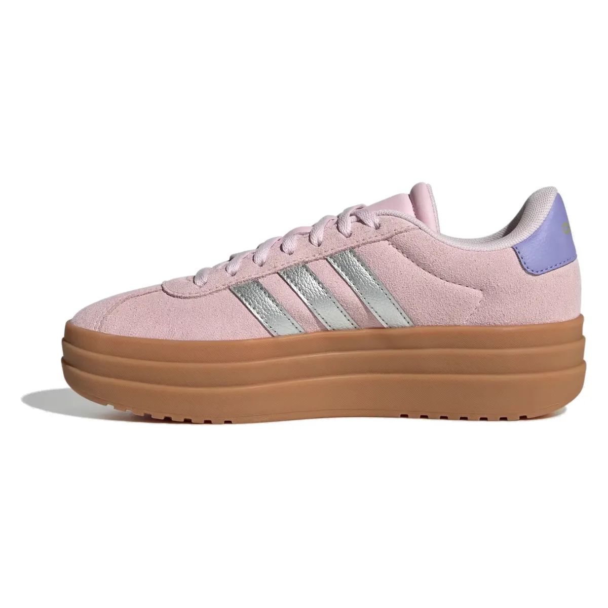 adidas VL Court Bold Clear Pink Silver Metallic Gold Metallic (GS)