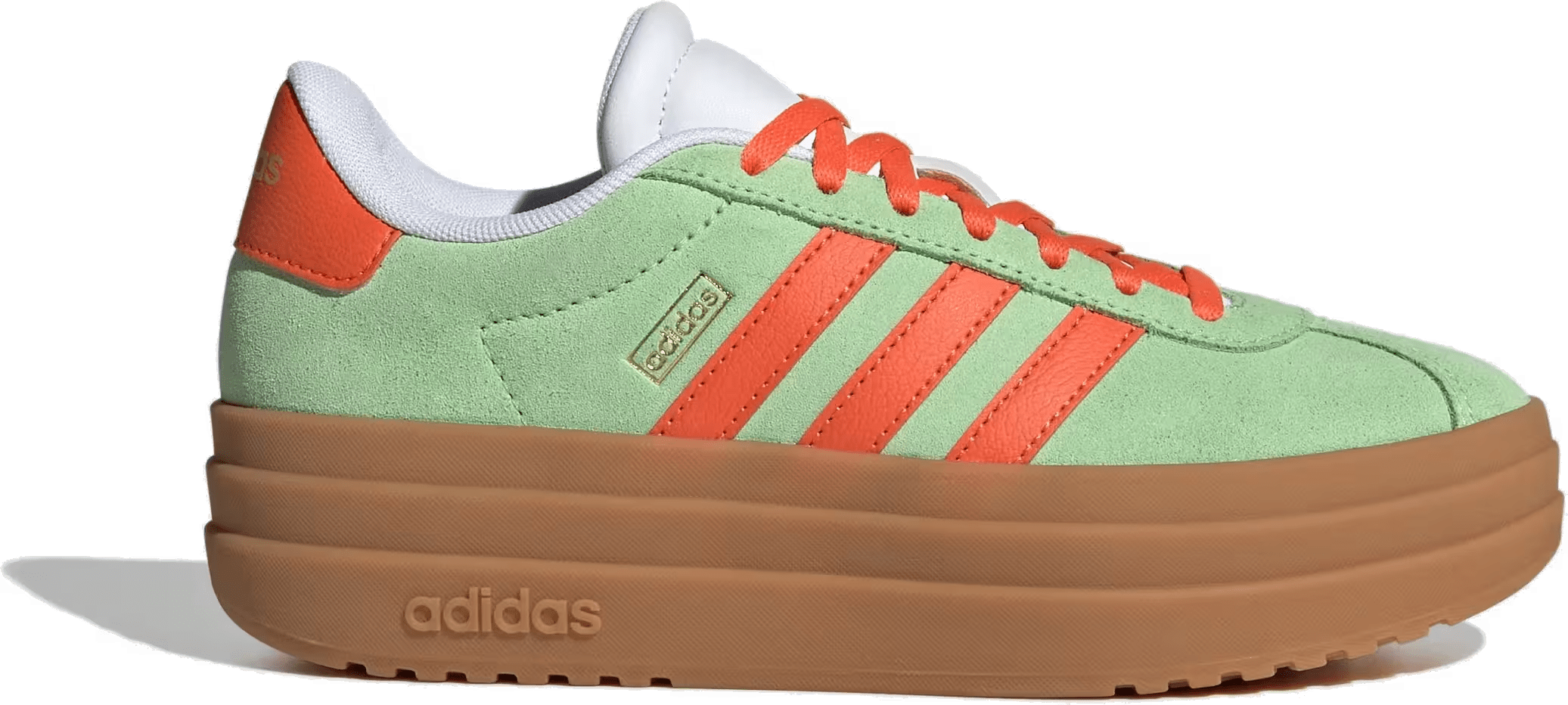 adidas VL Court Bold Semi Green Spark Semi Impact Orange Cloud White (GS)