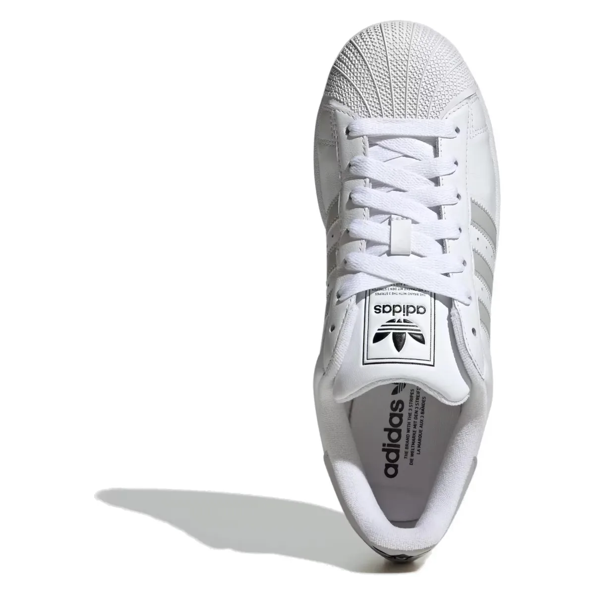 adidas Superstar II White Grey Two