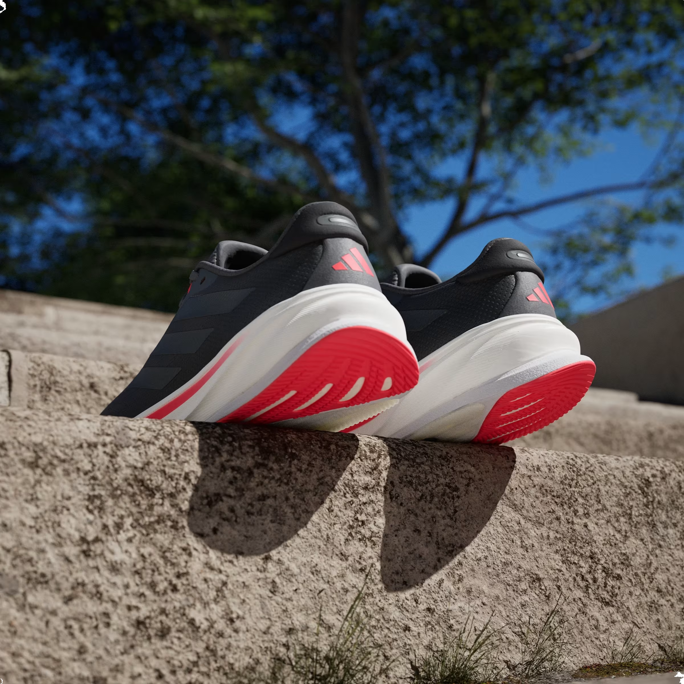 adidas Supernova Rise 2 Grey Five Night Metallic Lucid Red
