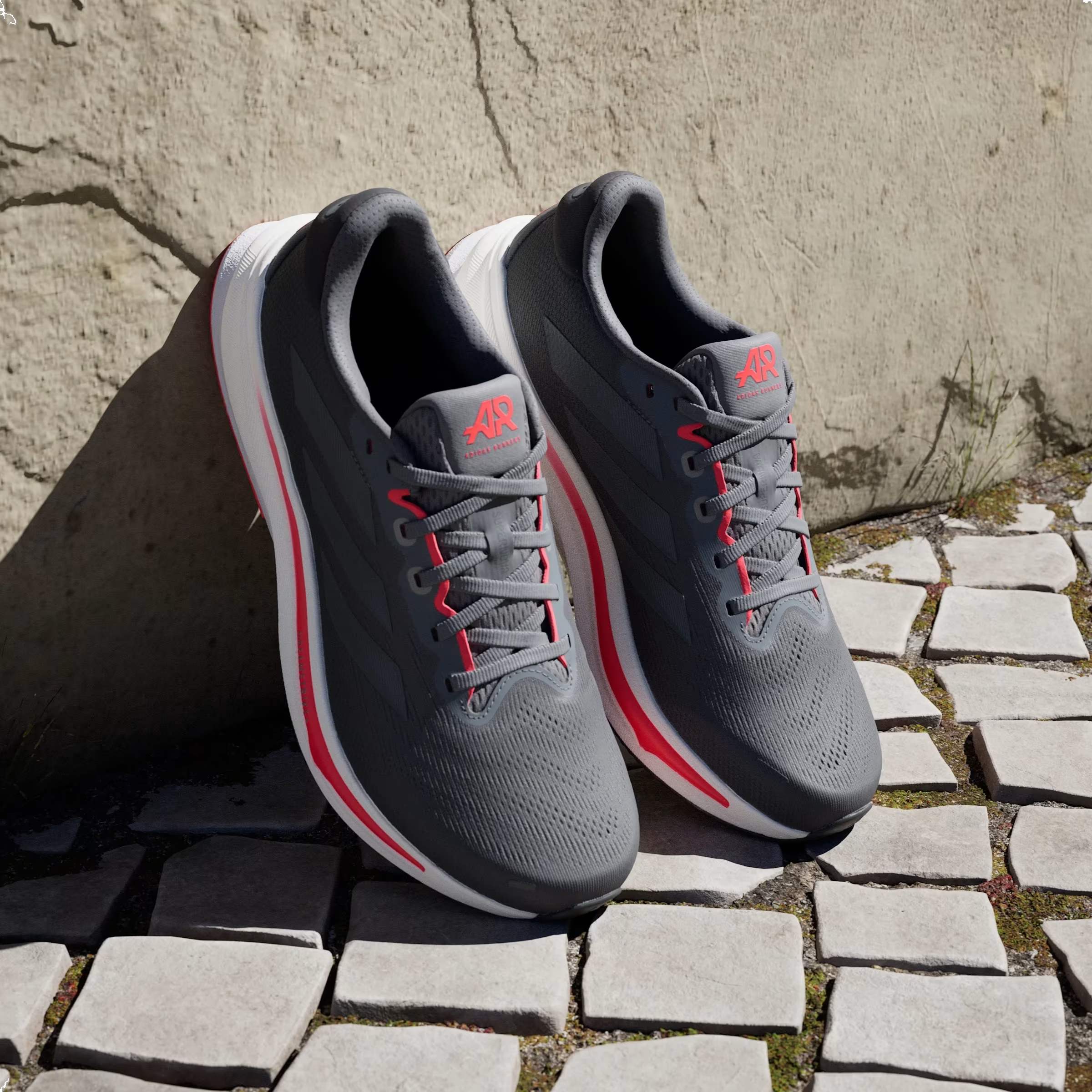 adidas Supernova Rise 2 Grey Five Night Metallic Lucid Red
