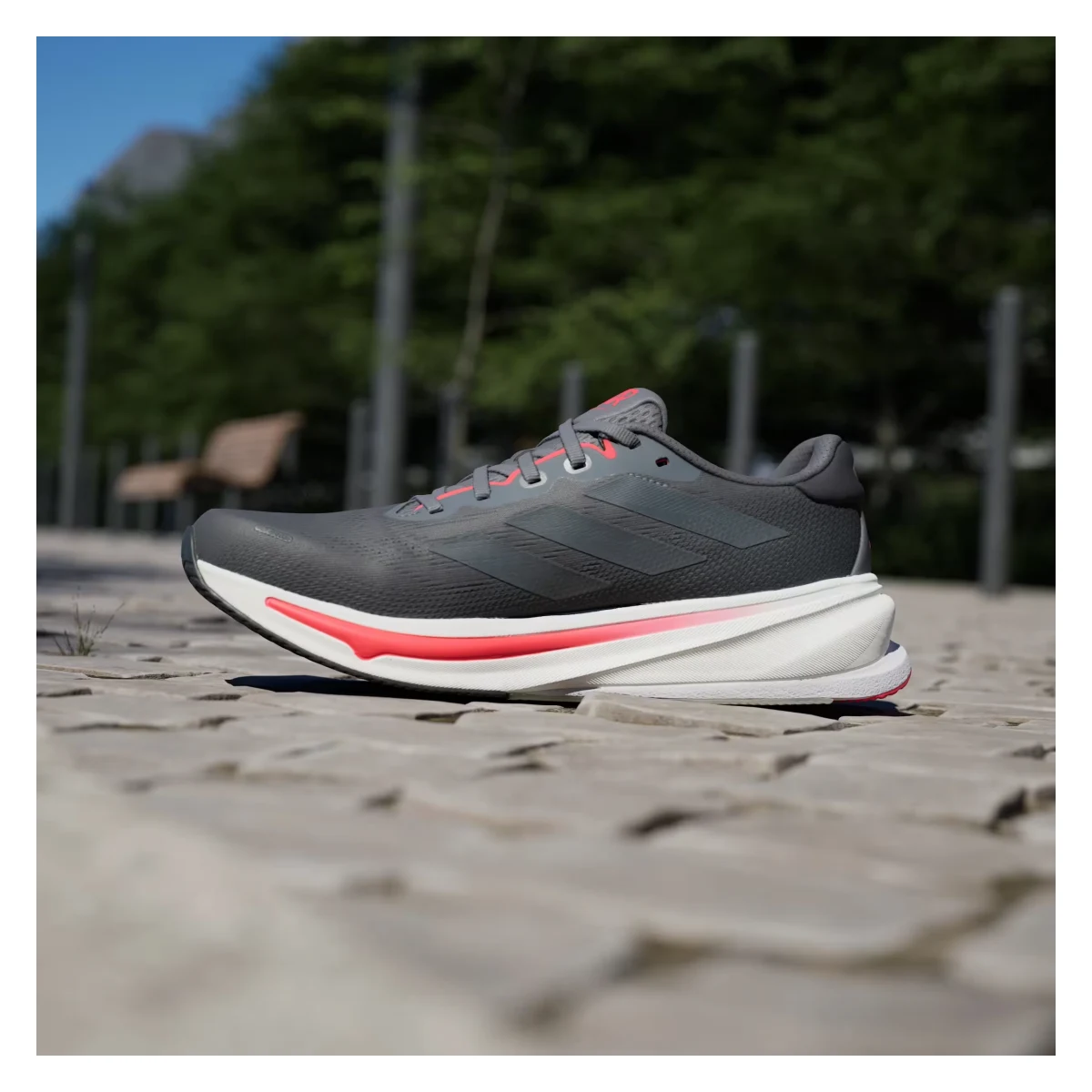 adidas Supernova Rise 2 Grey Five Night Metallic Lucid Red