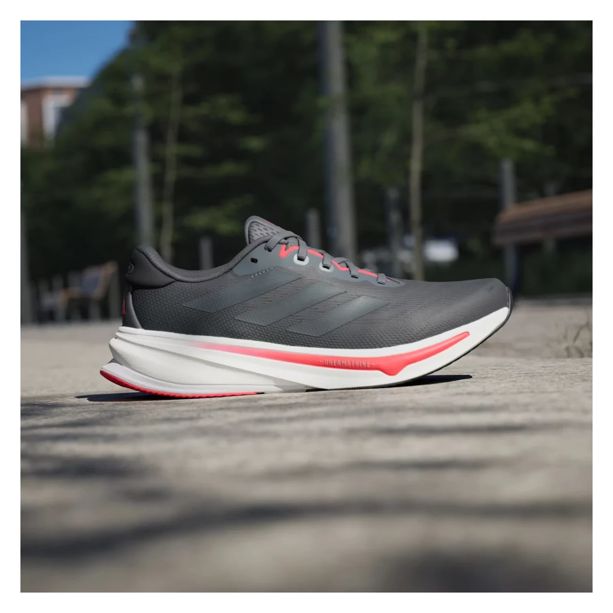 adidas Supernova Rise 2 Grey Five Night Metallic Lucid Red