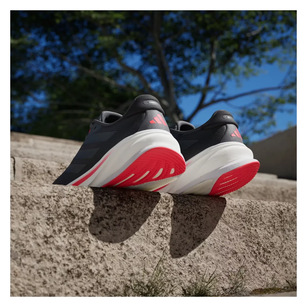 adidas Supernova Rise 2 Grey Five Night Metallic Lucid Red