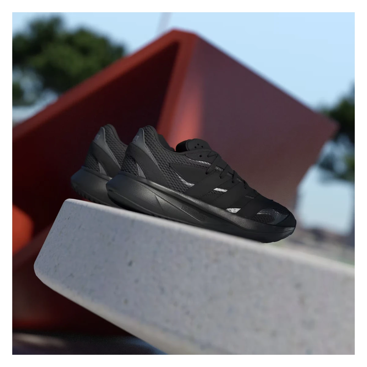 adidas Lightblaze Core Black Iron Metallic (GS)