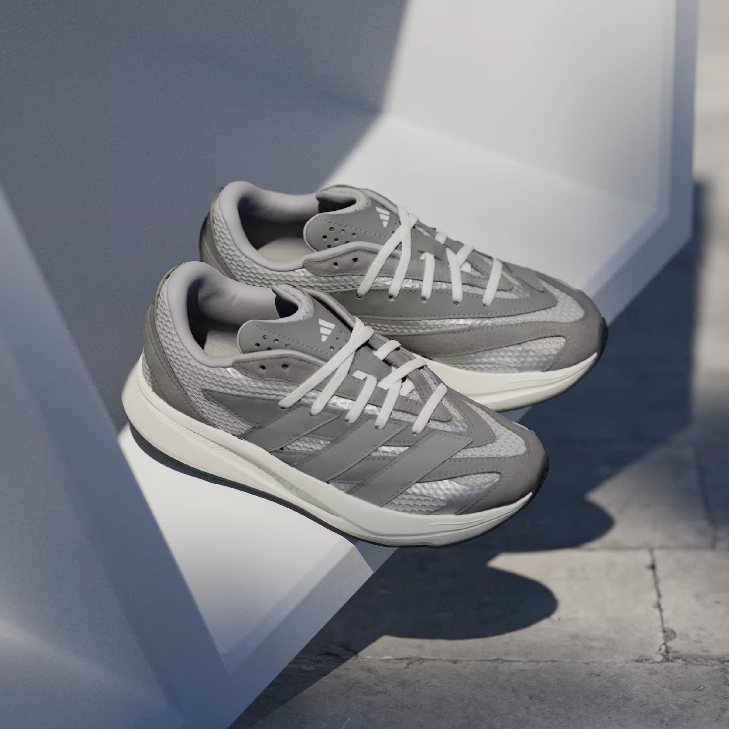 adidas Lightblaze Grey Two Grey Three Silver Metallic (GS)