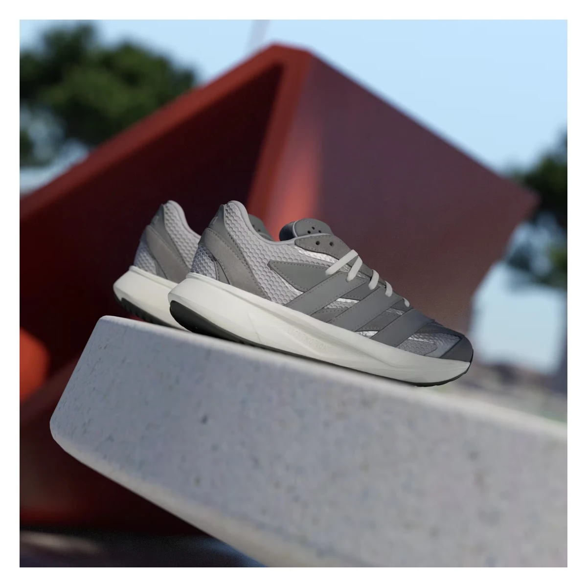 adidas Lightblaze Grey Two Grey Three Silver Metallic (GS)