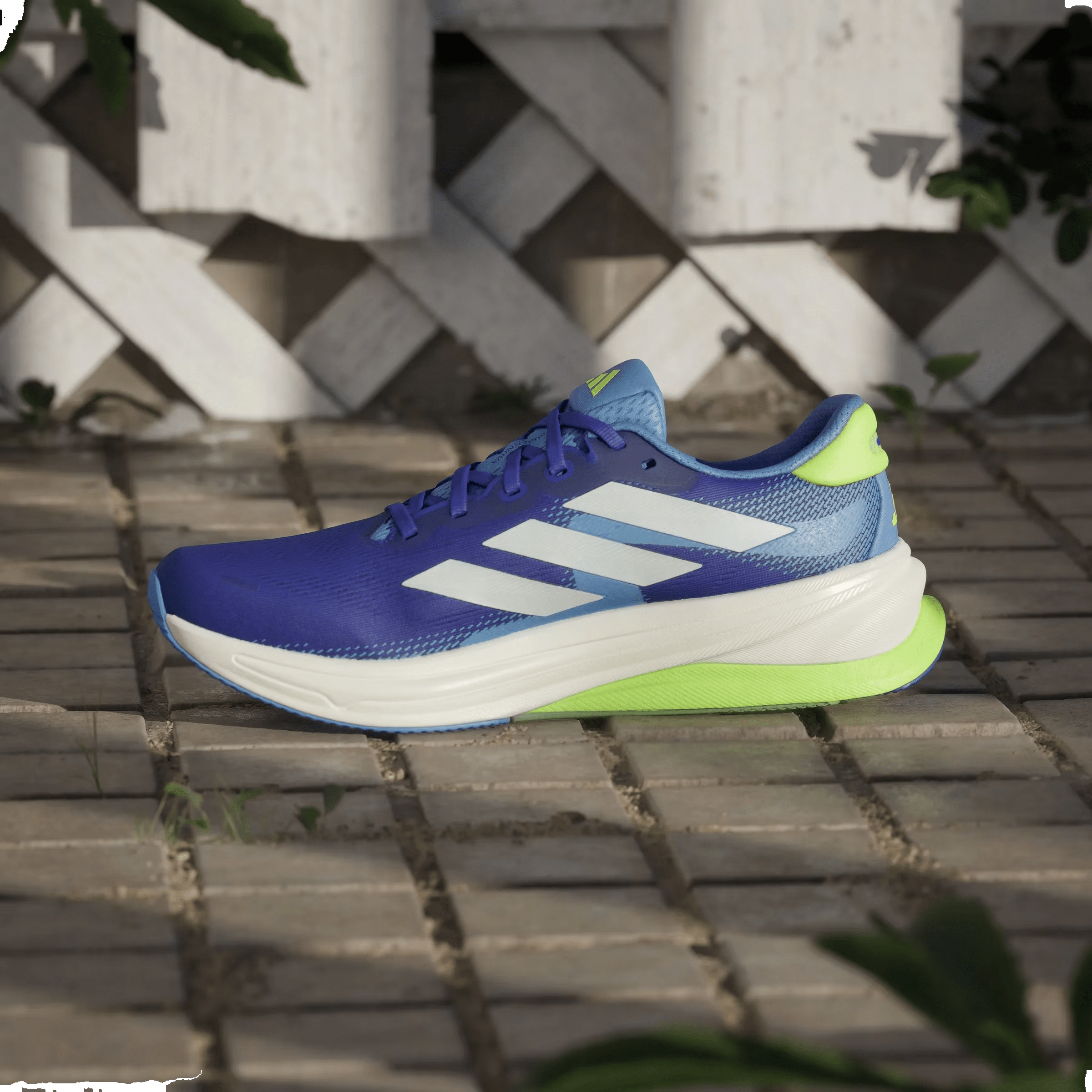 adidas Supernova Solution 2.0 Lucid Blue Zero Metalic Lucid Lemon