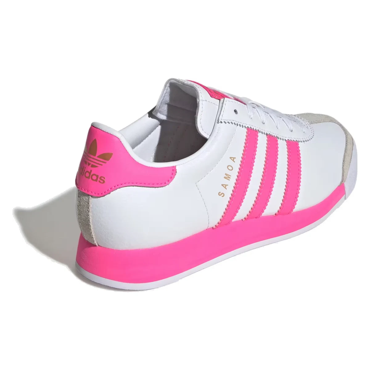 adidas Samoa White Lucid Pink (GS)