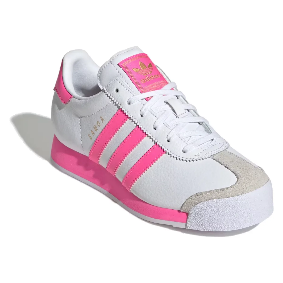 adidas Samoa White Lucid Pink (GS)