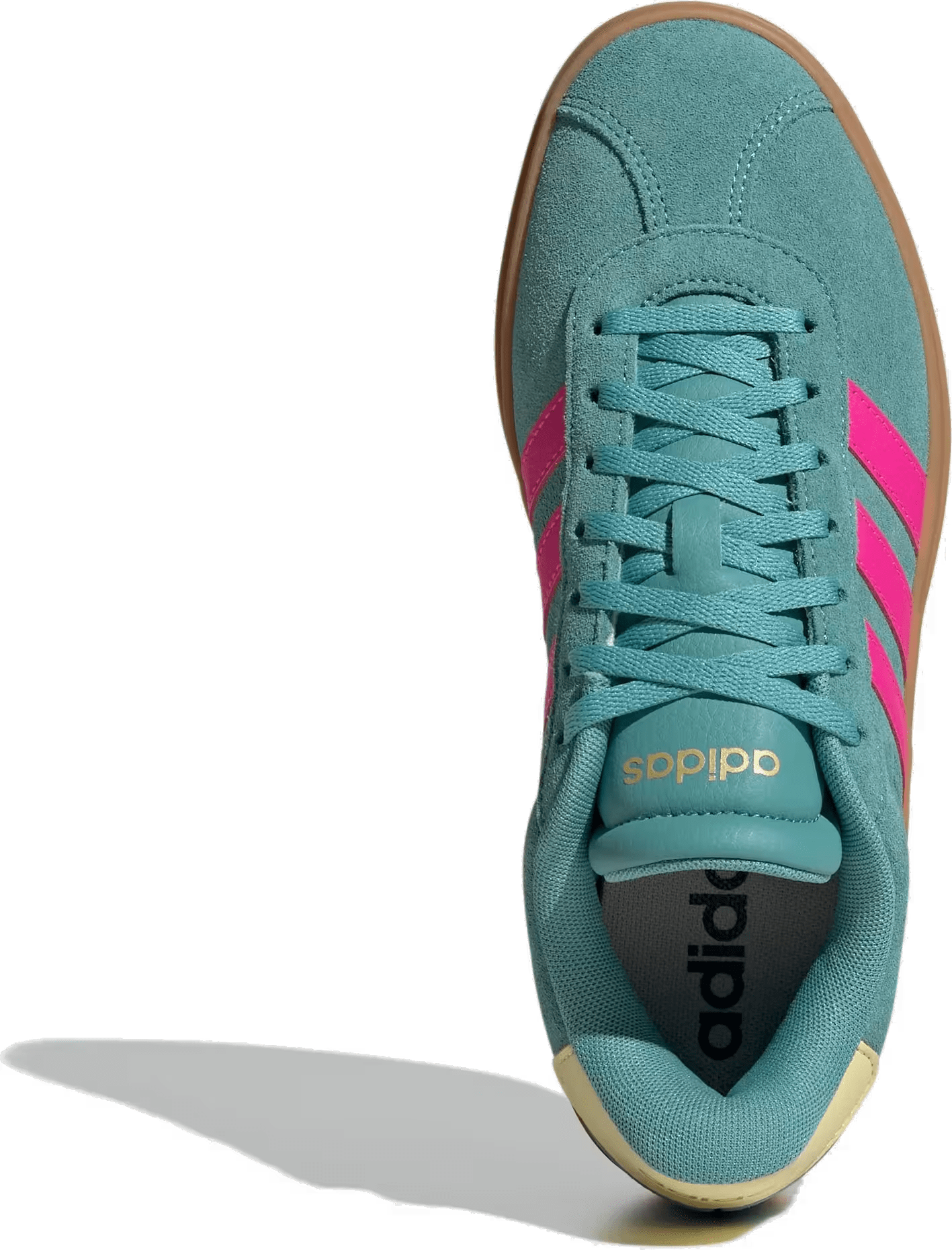 adidas VL Court Bold Powder Teal Shock Pink Powder Yellow (Women's)