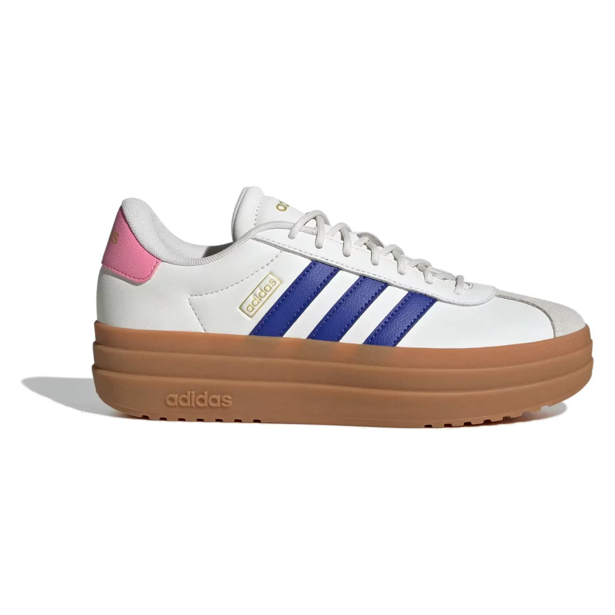 adidas VL Court Bold Core White Semi Lucid Blue Bliss Pink (Women's)