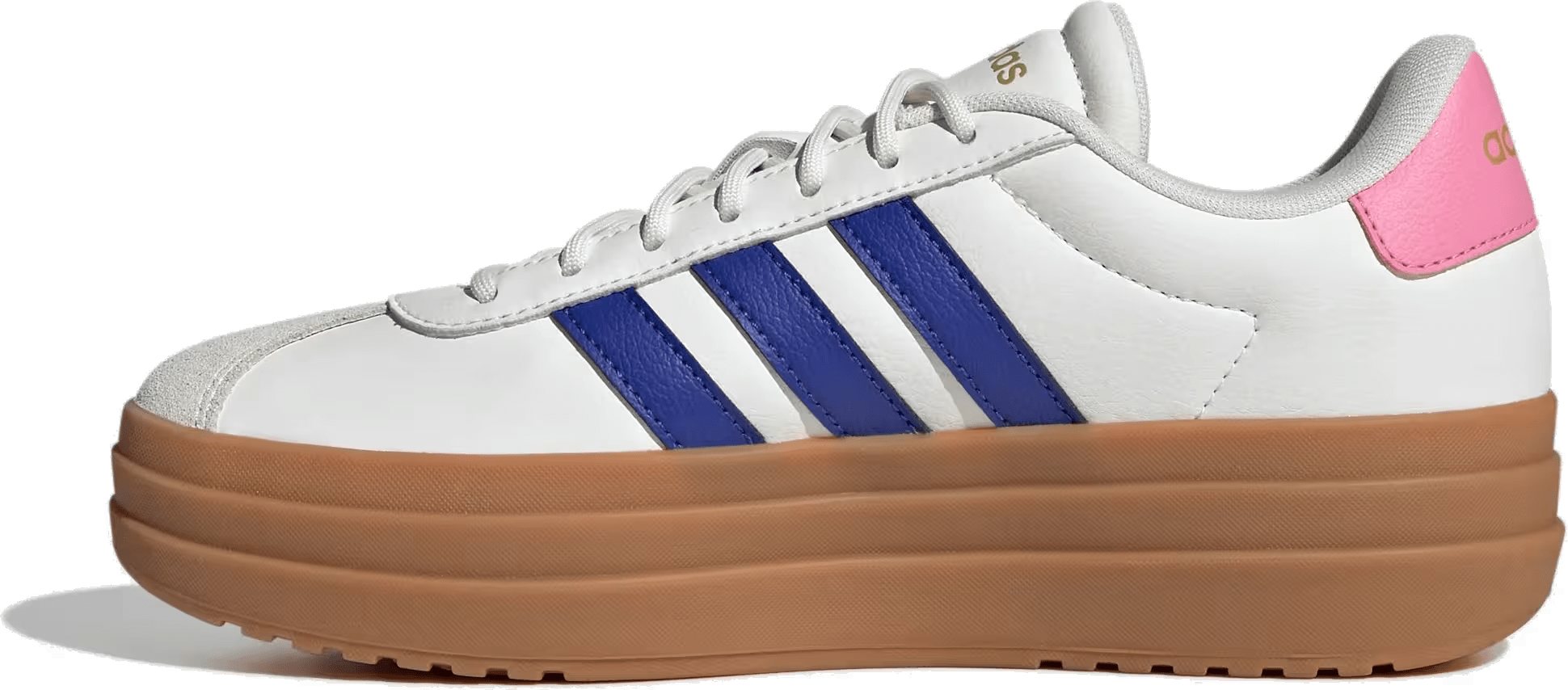 adidas VL Court Bold Core White Semi Lucid Blue Bliss Pink (Women's)