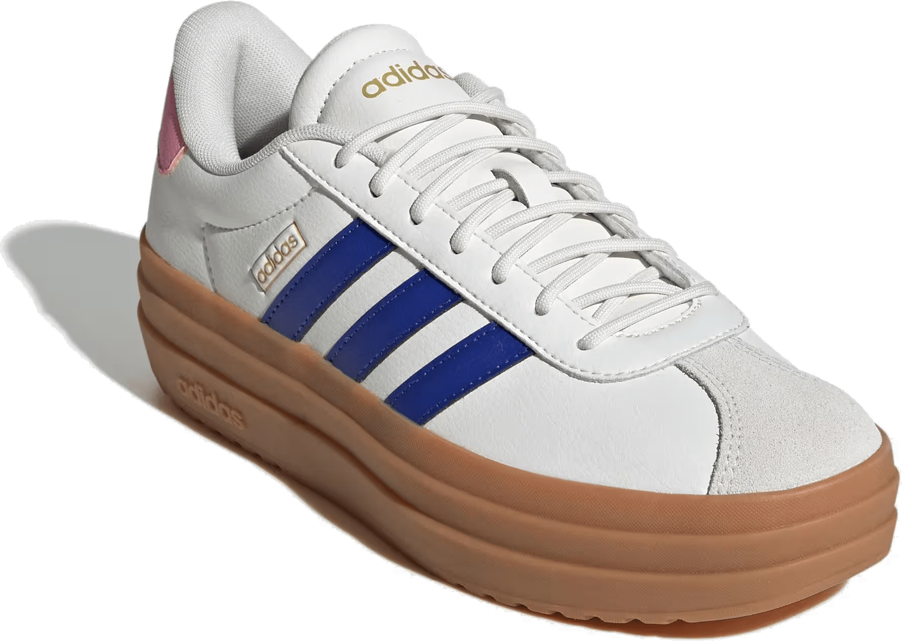 adidas VL Court Bold Core White Semi Lucid Blue Bliss Pink (Women's)