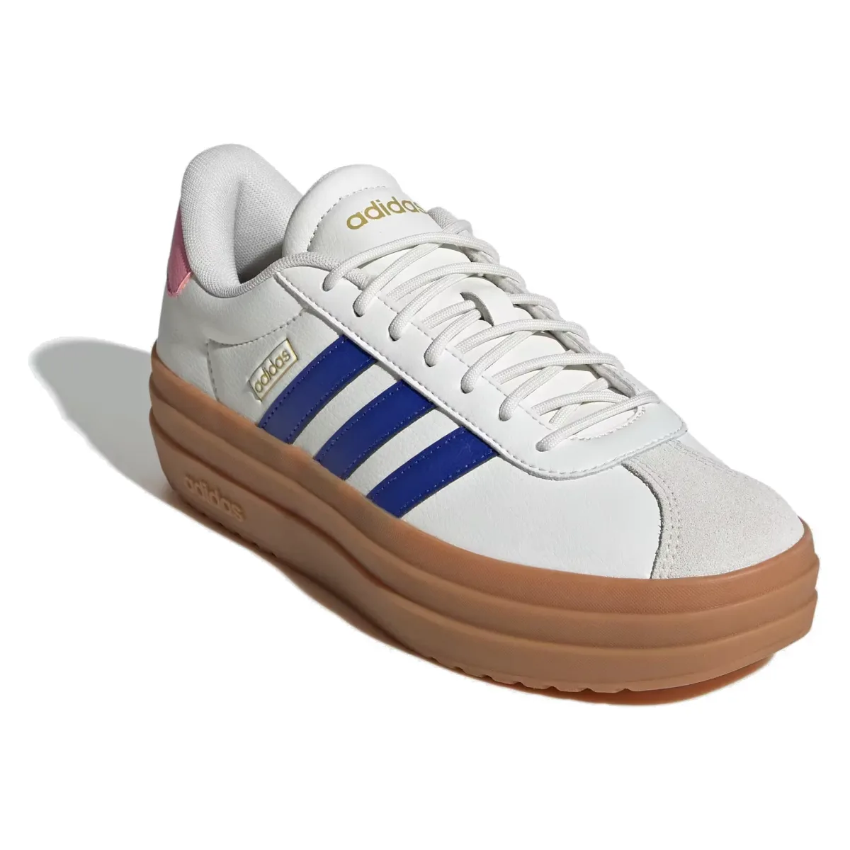 adidas VL Court Bold Core White Semi Lucid Blue Bliss Pink (Women's)